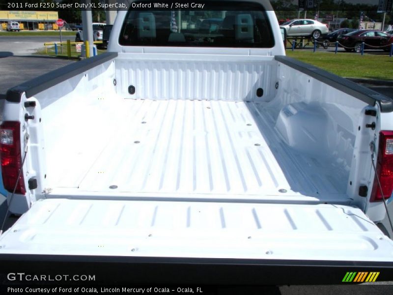 Oxford White / Steel Gray 2011 Ford F250 Super Duty XL SuperCab