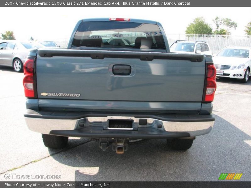 Blue Granite Metallic / Dark Charcoal 2007 Chevrolet Silverado 1500 Classic Z71 Extended Cab 4x4