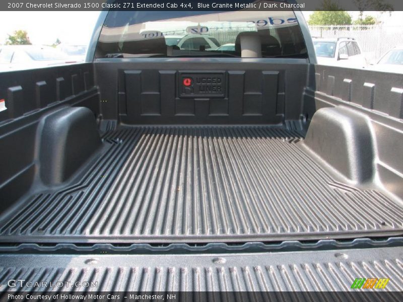 Blue Granite Metallic / Dark Charcoal 2007 Chevrolet Silverado 1500 Classic Z71 Extended Cab 4x4