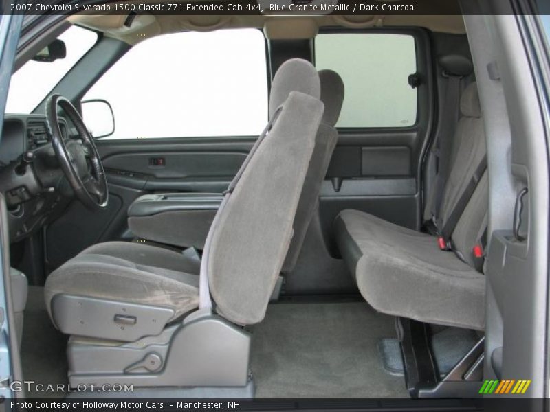 Blue Granite Metallic / Dark Charcoal 2007 Chevrolet Silverado 1500 Classic Z71 Extended Cab 4x4