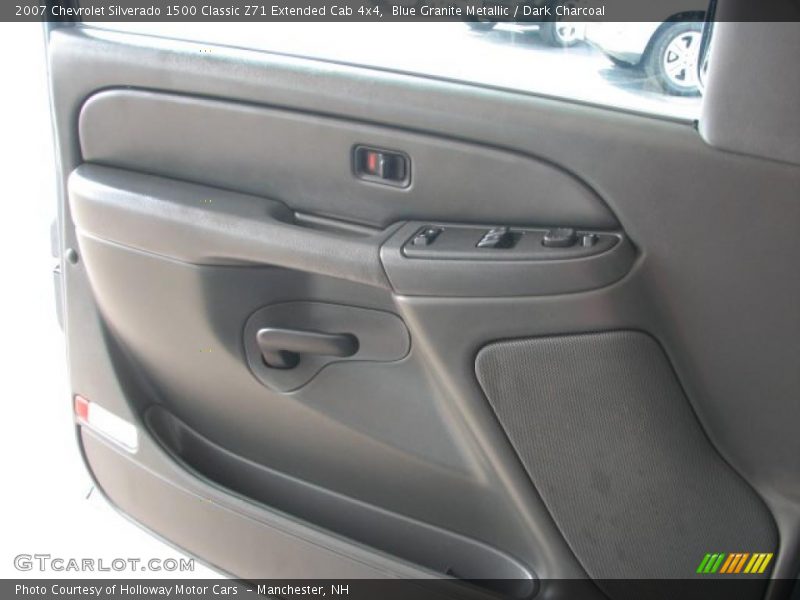Blue Granite Metallic / Dark Charcoal 2007 Chevrolet Silverado 1500 Classic Z71 Extended Cab 4x4