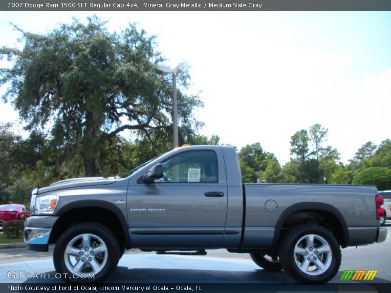 Mineral Gray Metallic / Medium Slate Gray 2007 Dodge Ram 1500 SLT Regular Cab 4x4