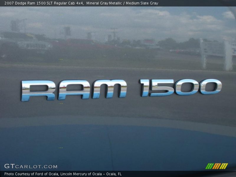 Mineral Gray Metallic / Medium Slate Gray 2007 Dodge Ram 1500 SLT Regular Cab 4x4