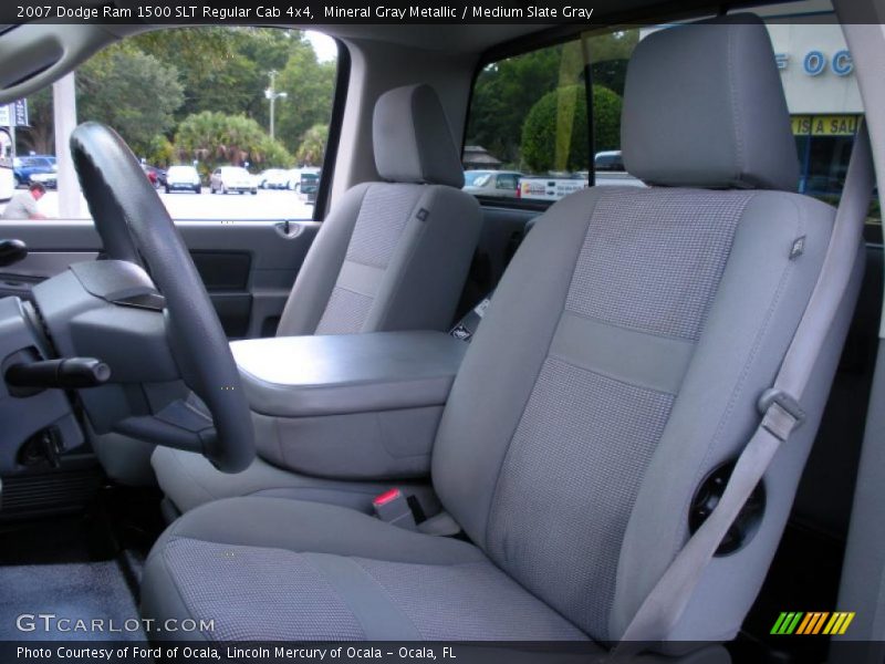 Mineral Gray Metallic / Medium Slate Gray 2007 Dodge Ram 1500 SLT Regular Cab 4x4