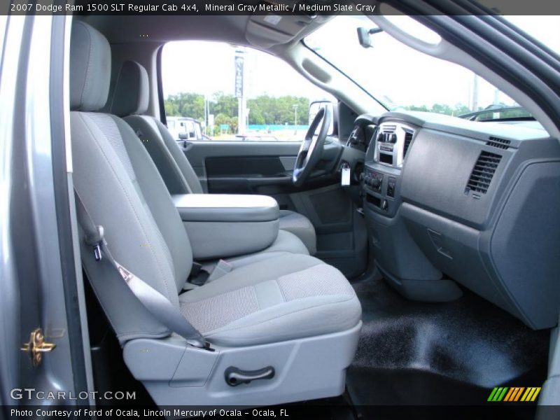 Mineral Gray Metallic / Medium Slate Gray 2007 Dodge Ram 1500 SLT Regular Cab 4x4
