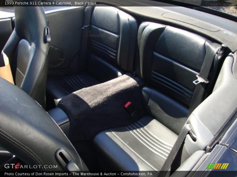 Black / Black 1999 Porsche 911 Carrera 4 Cabriolet