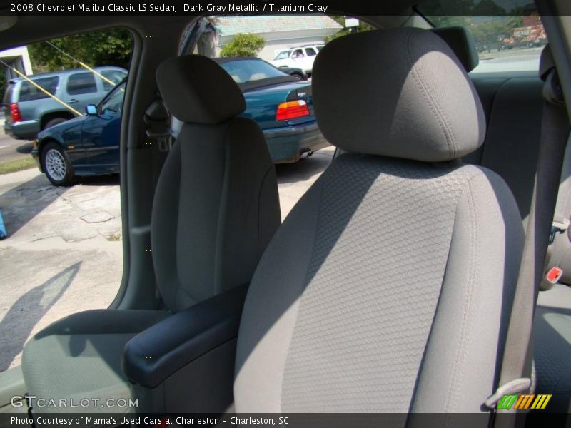 Dark Gray Metallic / Titanium Gray 2008 Chevrolet Malibu Classic LS Sedan