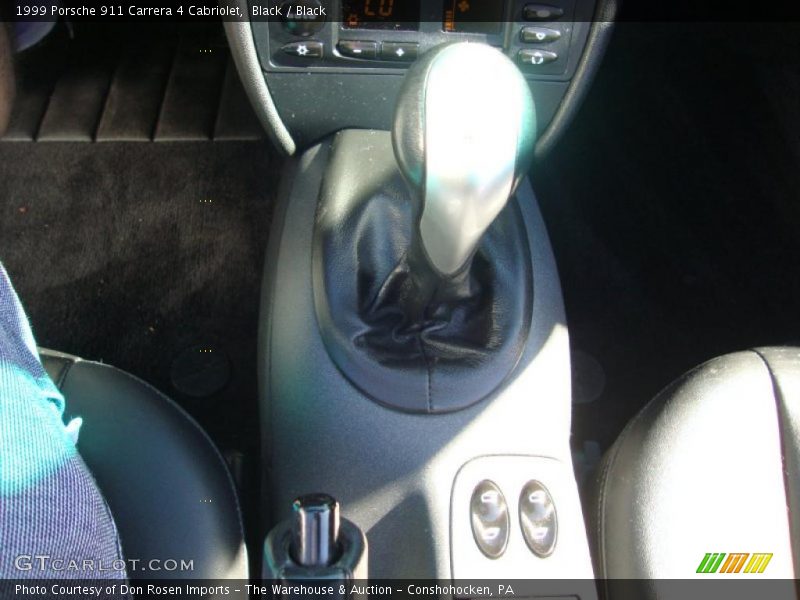 Black / Black 1999 Porsche 911 Carrera 4 Cabriolet