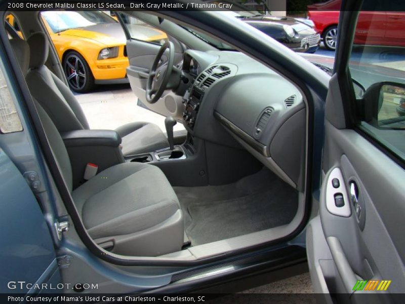 Dark Gray Metallic / Titanium Gray 2008 Chevrolet Malibu Classic LS Sedan