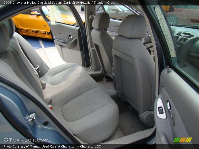 Dark Gray Metallic / Titanium Gray 2008 Chevrolet Malibu Classic LS Sedan