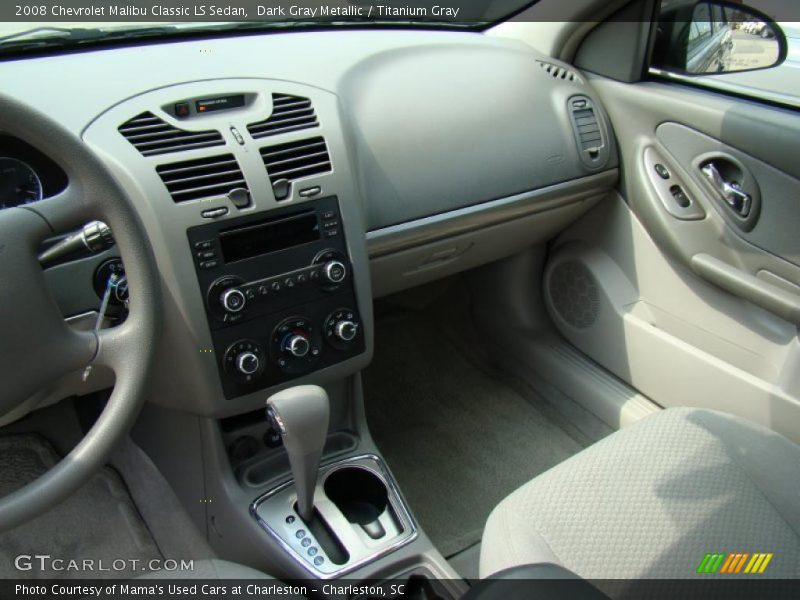 Dark Gray Metallic / Titanium Gray 2008 Chevrolet Malibu Classic LS Sedan