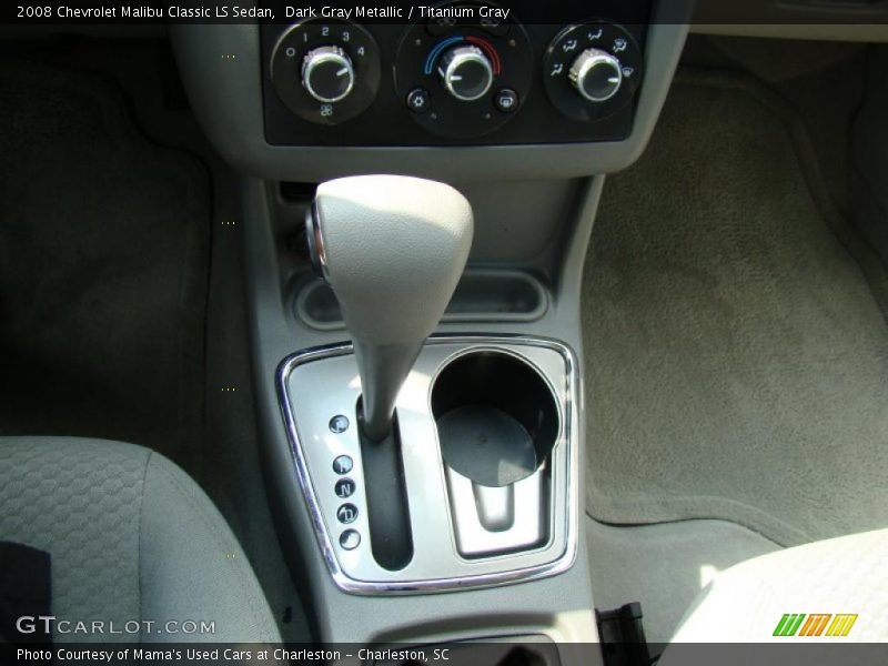 Dark Gray Metallic / Titanium Gray 2008 Chevrolet Malibu Classic LS Sedan
