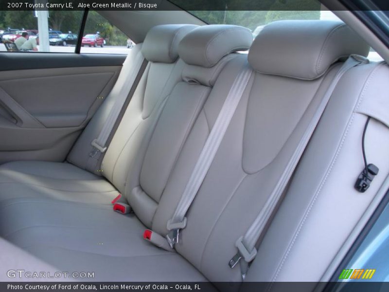 Aloe Green Metallic / Bisque 2007 Toyota Camry LE