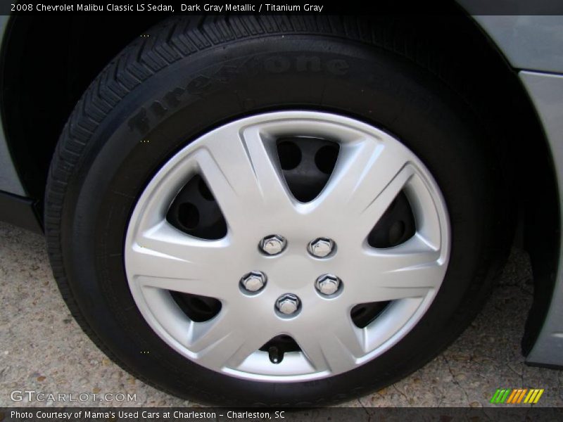 Dark Gray Metallic / Titanium Gray 2008 Chevrolet Malibu Classic LS Sedan