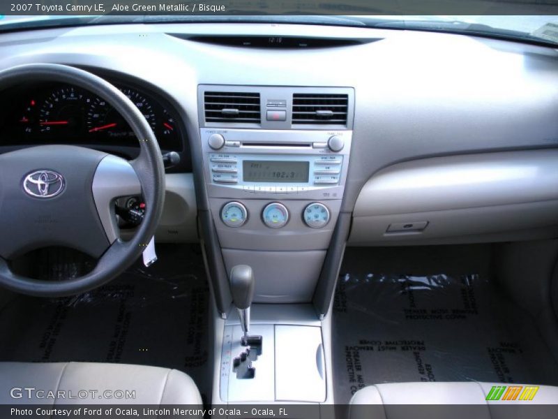 Aloe Green Metallic / Bisque 2007 Toyota Camry LE