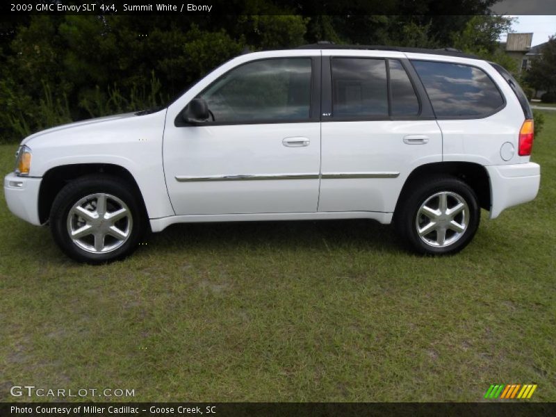 Summit White / Ebony 2009 GMC Envoy SLT 4x4