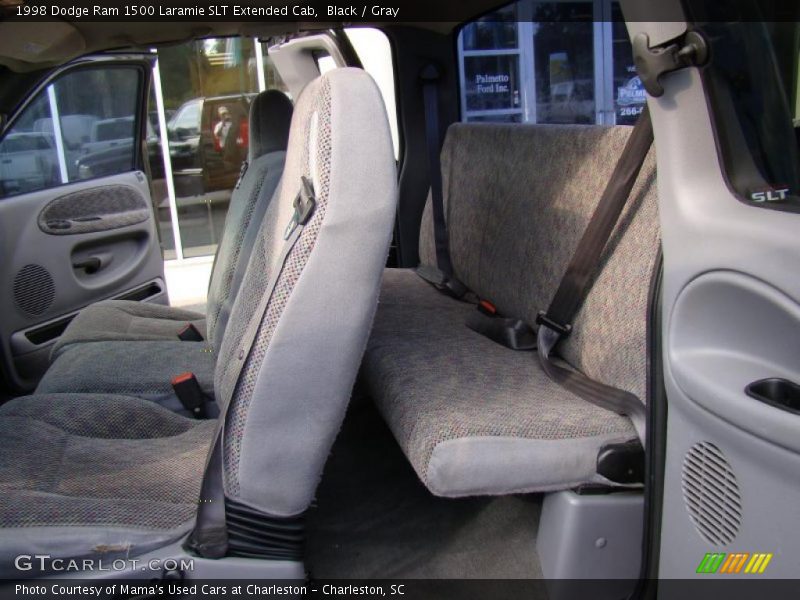 Black / Gray 1998 Dodge Ram 1500 Laramie SLT Extended Cab