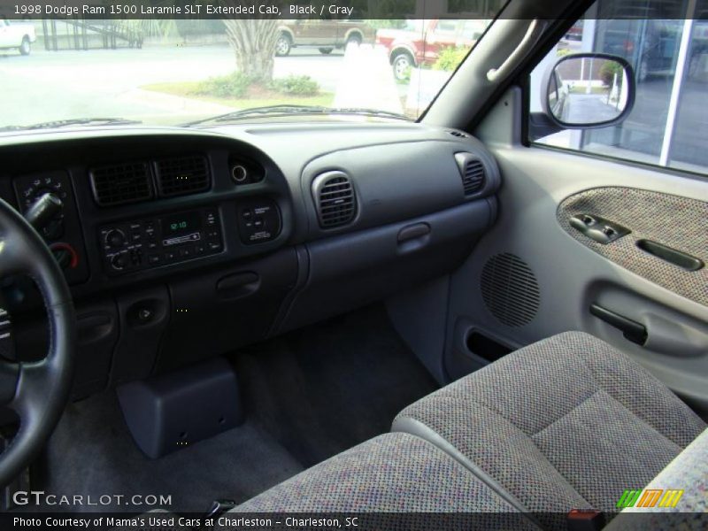 Black / Gray 1998 Dodge Ram 1500 Laramie SLT Extended Cab