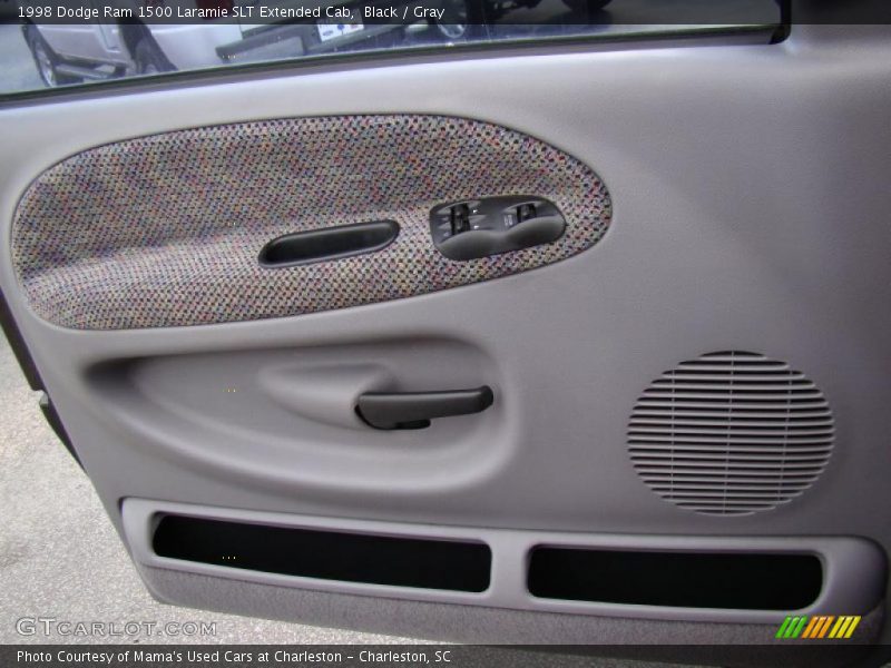 Black / Gray 1998 Dodge Ram 1500 Laramie SLT Extended Cab