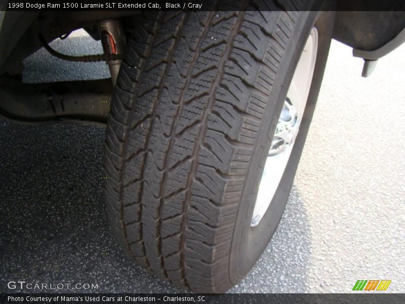 Black / Gray 1998 Dodge Ram 1500 Laramie SLT Extended Cab