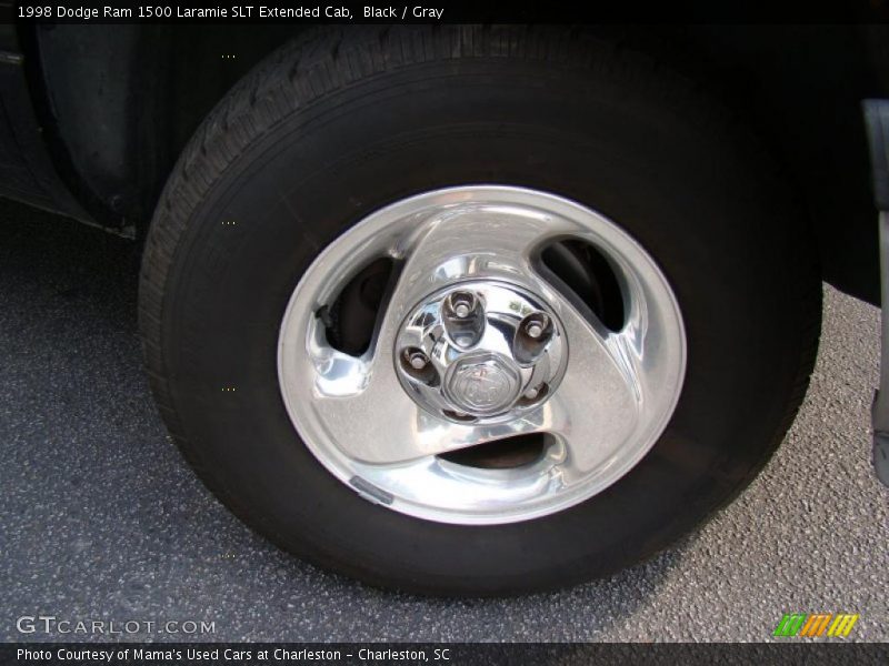 Black / Gray 1998 Dodge Ram 1500 Laramie SLT Extended Cab