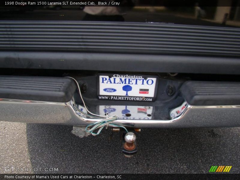 Black / Gray 1998 Dodge Ram 1500 Laramie SLT Extended Cab