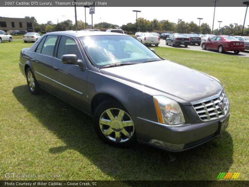 Titanium ChromaFlair / Shale 2007 Cadillac DTS Luxury