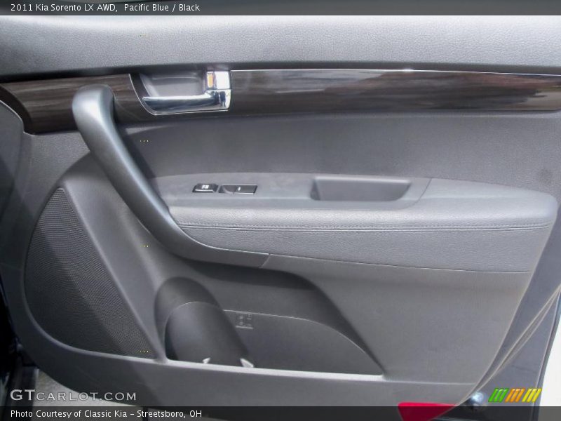 Pacific Blue / Black 2011 Kia Sorento LX AWD