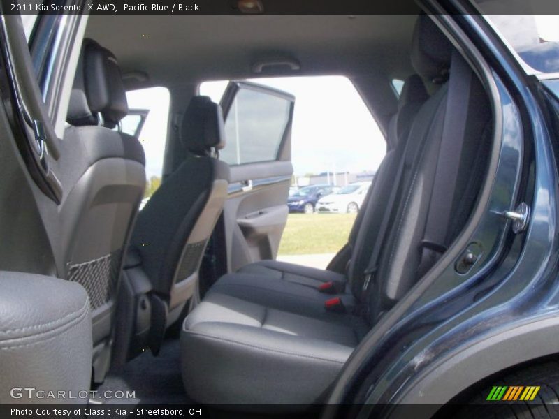 Pacific Blue / Black 2011 Kia Sorento LX AWD