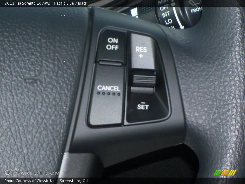 Pacific Blue / Black 2011 Kia Sorento LX AWD