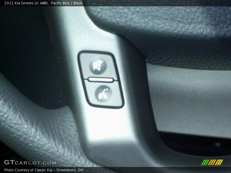 Pacific Blue / Black 2011 Kia Sorento LX AWD