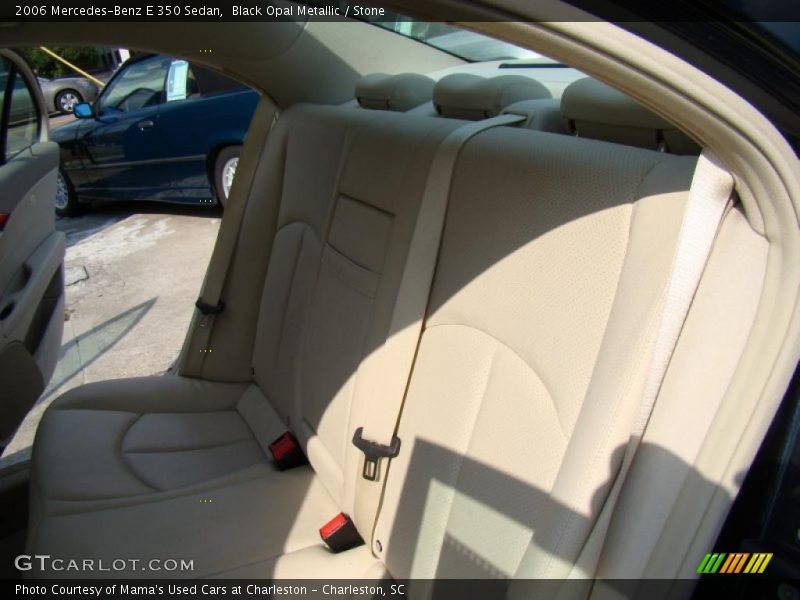 Black Opal Metallic / Stone 2006 Mercedes-Benz E 350 Sedan
