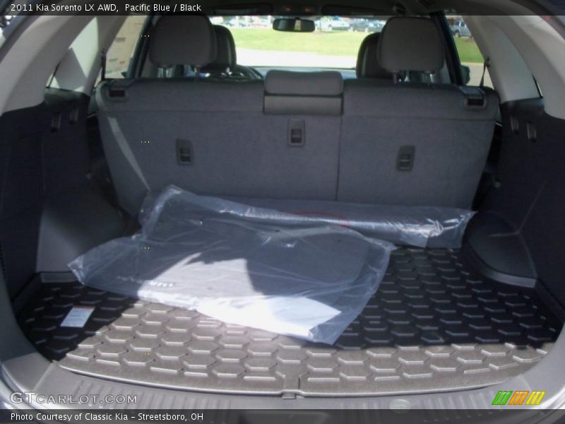 Pacific Blue / Black 2011 Kia Sorento LX AWD