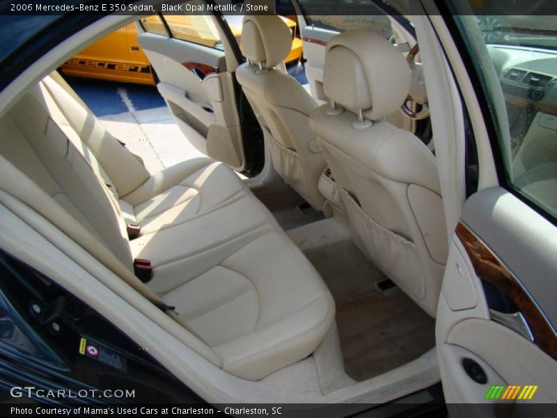 Black Opal Metallic / Stone 2006 Mercedes-Benz E 350 Sedan