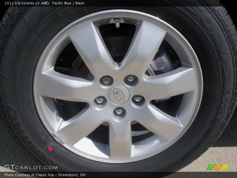 Pacific Blue / Black 2011 Kia Sorento LX AWD