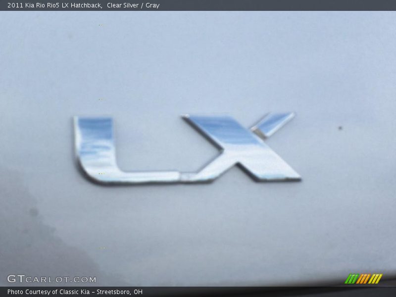 Clear Silver / Gray 2011 Kia Rio Rio5 LX Hatchback