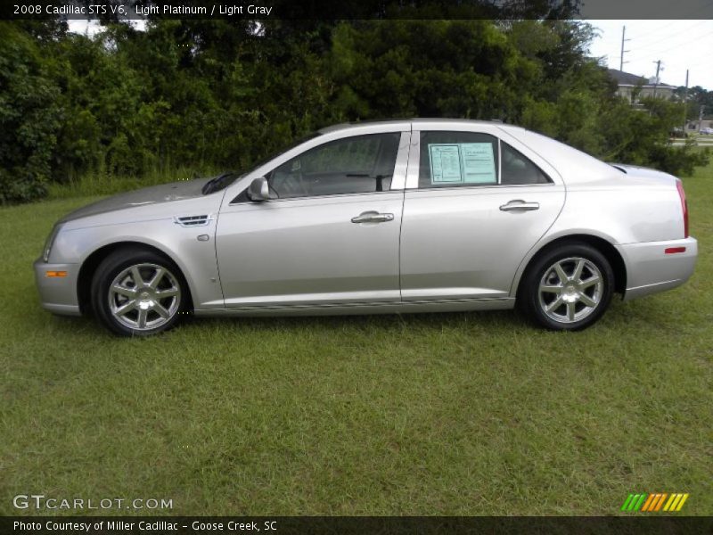 Light Platinum / Light Gray 2008 Cadillac STS V6