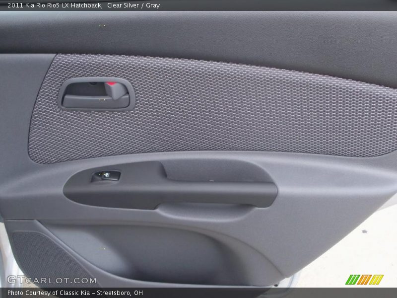 Clear Silver / Gray 2011 Kia Rio Rio5 LX Hatchback