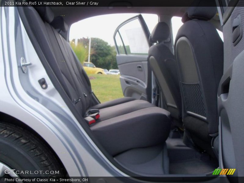Clear Silver / Gray 2011 Kia Rio Rio5 LX Hatchback