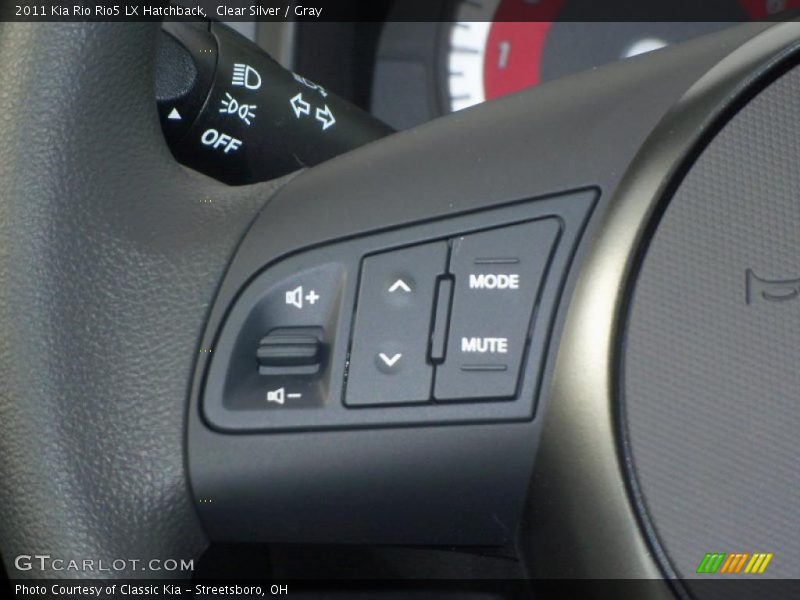 Clear Silver / Gray 2011 Kia Rio Rio5 LX Hatchback