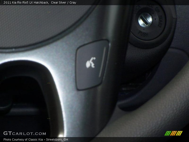 Clear Silver / Gray 2011 Kia Rio Rio5 LX Hatchback