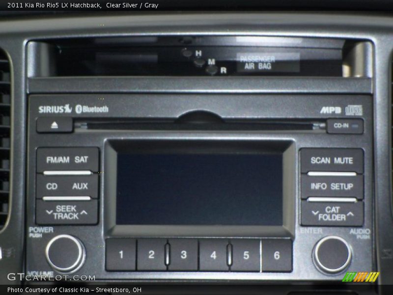 Clear Silver / Gray 2011 Kia Rio Rio5 LX Hatchback