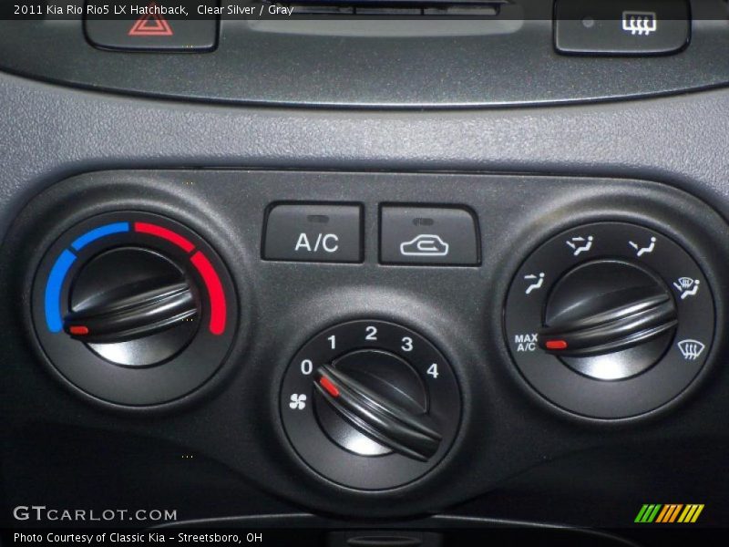 Clear Silver / Gray 2011 Kia Rio Rio5 LX Hatchback