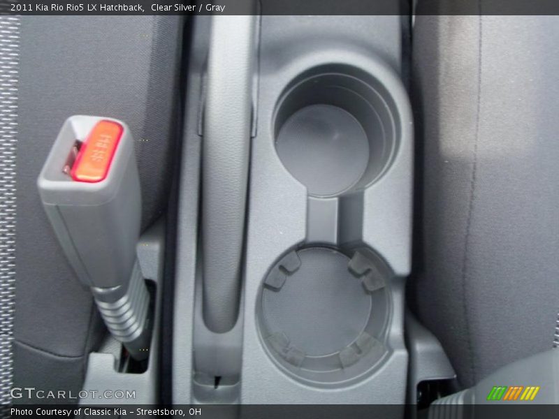 Clear Silver / Gray 2011 Kia Rio Rio5 LX Hatchback