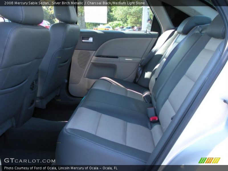 Silver Birch Metallic / Charcoal Black/Medium Light Stone 2008 Mercury Sable Sedan