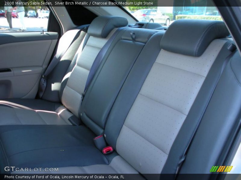 Silver Birch Metallic / Charcoal Black/Medium Light Stone 2008 Mercury Sable Sedan