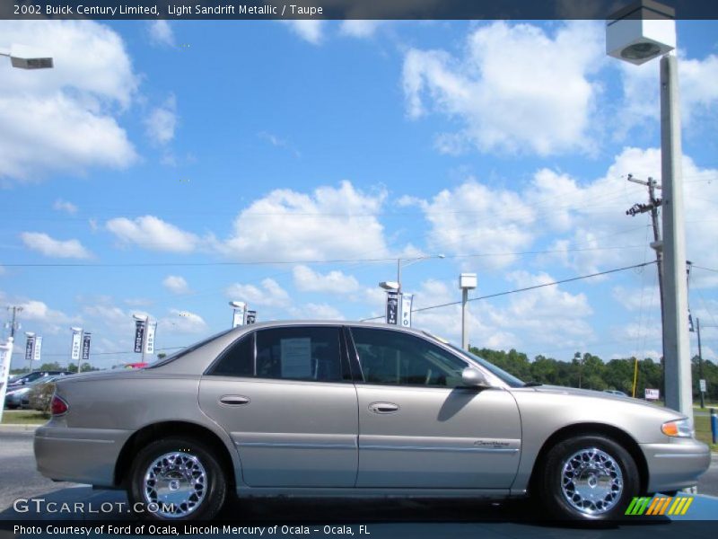 Light Sandrift Metallic / Taupe 2002 Buick Century Limited