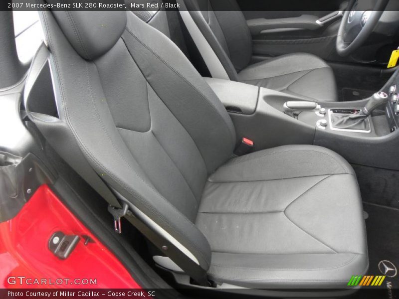 Mars Red / Black 2007 Mercedes-Benz SLK 280 Roadster