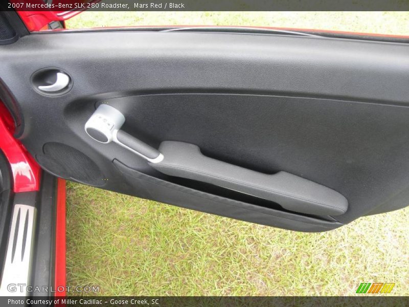 Mars Red / Black 2007 Mercedes-Benz SLK 280 Roadster
