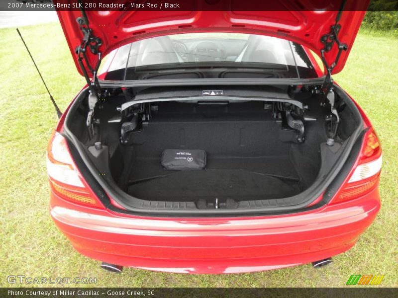 Mars Red / Black 2007 Mercedes-Benz SLK 280 Roadster